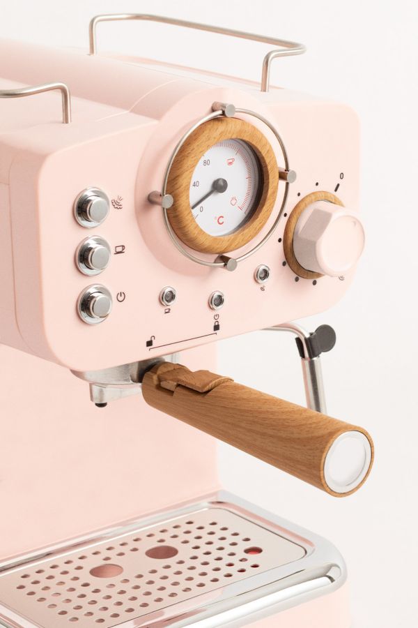 Vista de diapositivas: 4: Crear cafetera Pink Thera Retro Matt 