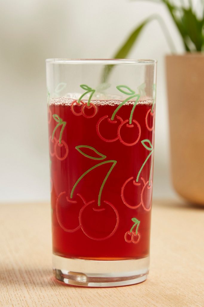 Cherries Glass Urban Outfitters UK