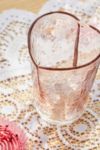 Thumbnail View 2: Heart Pink Glass Tumbler