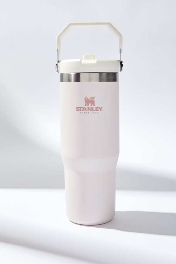 Vista de diapositivas: 3: Vaso Stanley Rose Quartz Classic Iceflow Flip Straw 0.89L