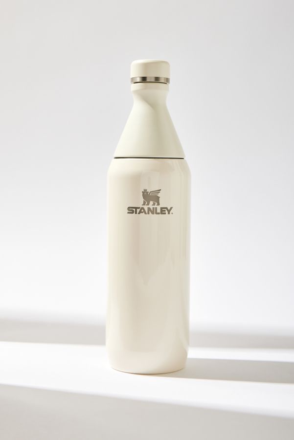 Slide View: 1: Stanley Cream All Day Slim 0.6L Water Bottle 