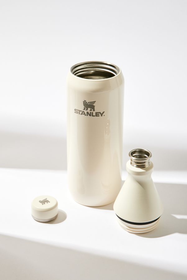 Slide View: 2: Stanley Cream All Day Slim 0.6L Water Bottle 