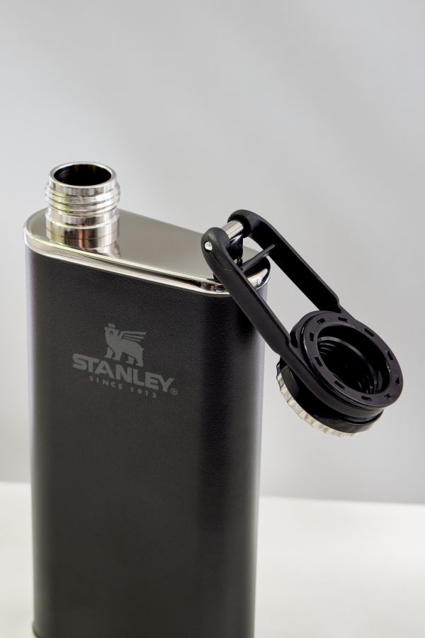 Slide View: 2: Stanley Black Classic Easy Fill Wide Mouth Flask 