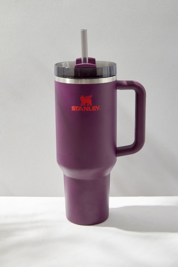 Vista diapositiva: 1: Tumbler Stanley Plum Quencher H2.0 Flowstate 1.2L