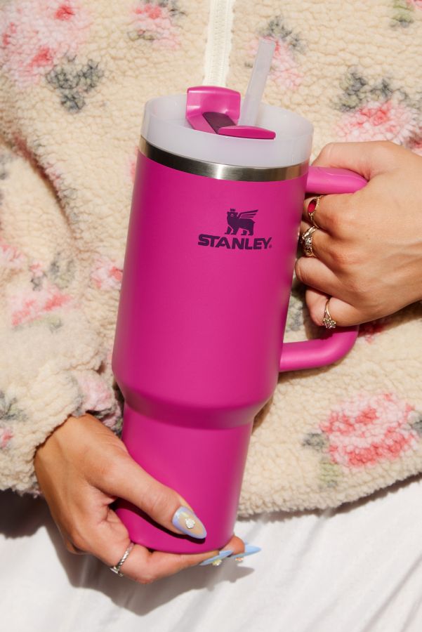 Vista diapositiva: 1: Tumbler Stanley Fuchsia Quencher H2.0 Flowstate 1.2L