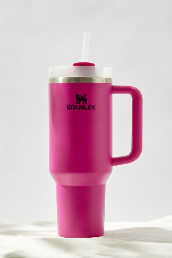 Vista diapositiva: 3: Tumbler Stanley Fuchsia Quencher H2.0 Flowstate 1.2L