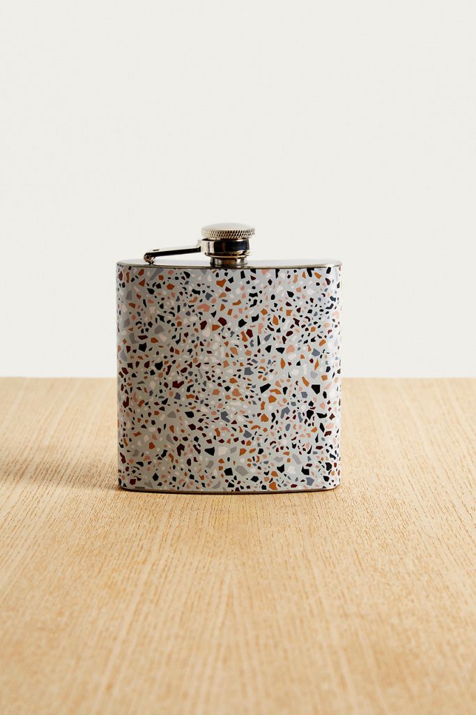 Terrazzo Hip Flask Urban Outfitters UK