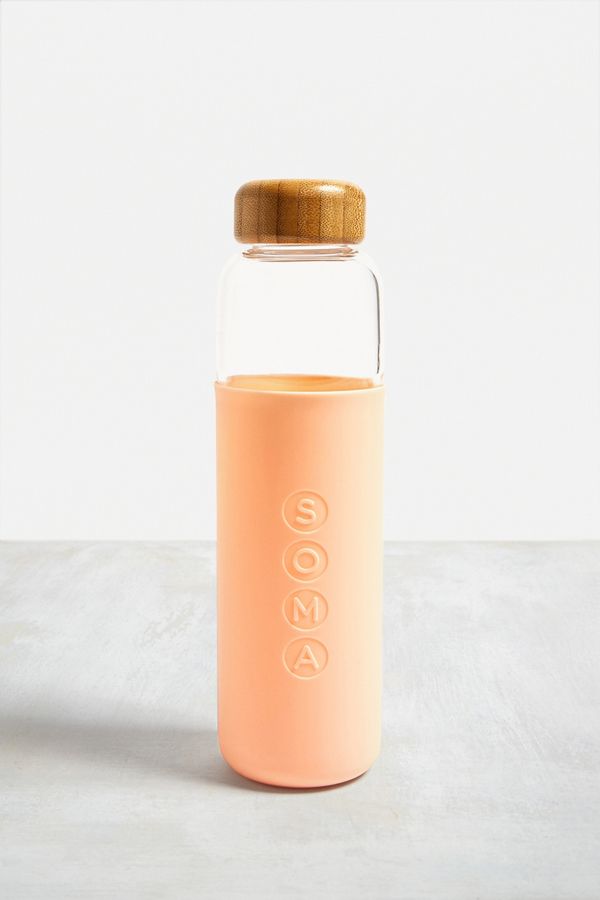 Soma 480ml Glass Water Bottle Urban Outfitters UK