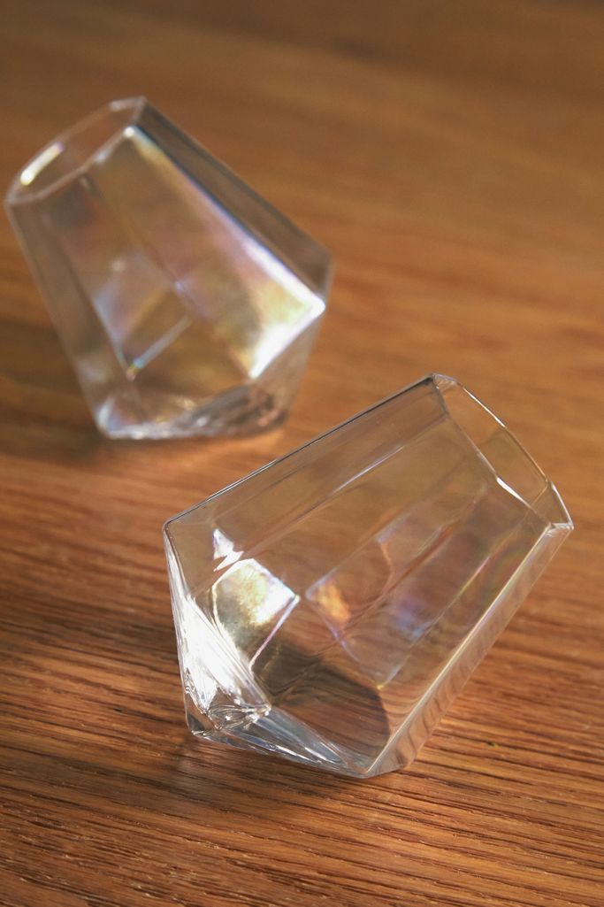 Diamond Shot Glasses Set Of 2 Urban Outfitters UK