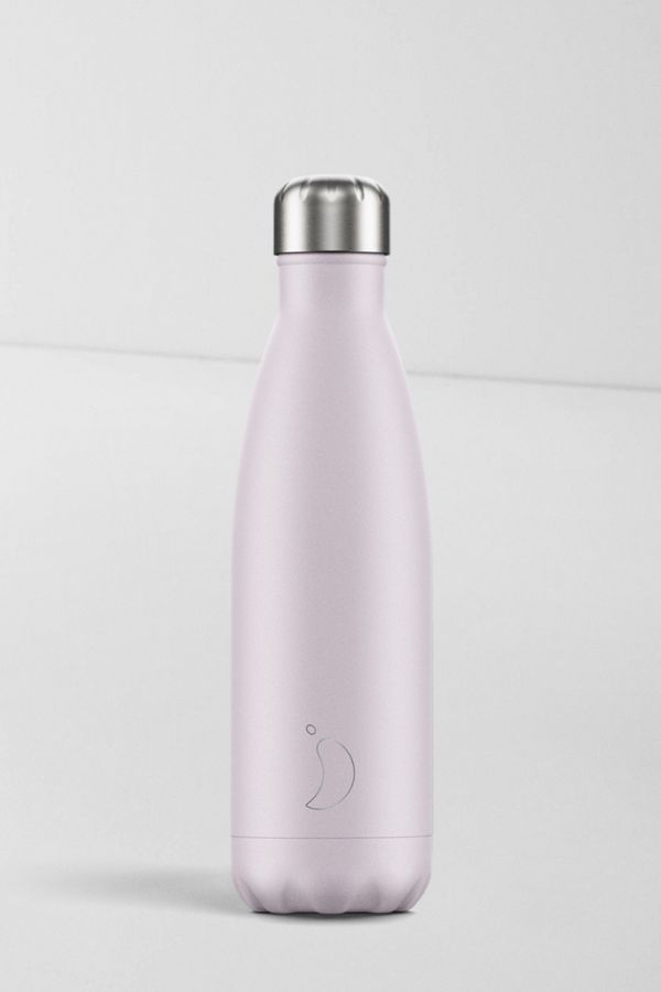 Chilly’s Brush Lilac 500ml Stainless Steel Water Bottle Urban