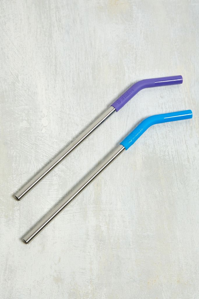 Klean Kanteen Stainless Steel Straws 2Pack Urban Outfitters UK