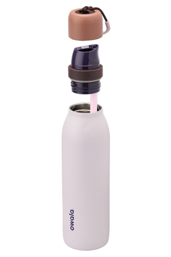 Vista de diapositivas: 2: Botella de Agua Owala Sleepy Lavanda FreeSip Twist 18oz