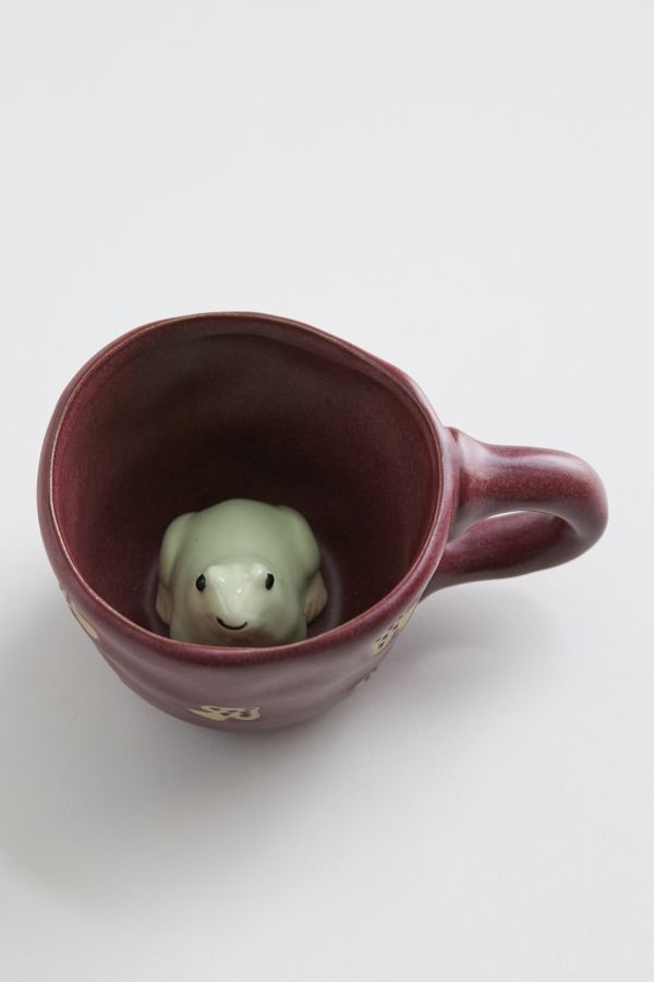 Slide View: 2: Peekaboo Ceramic Mug