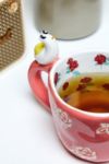 Thumbnail View 2: Sitting Floral Snail Mug