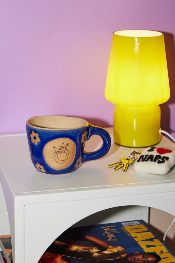 Vista de diapositivas: 1: Taza de Cerámica Peakaboo Gato Durmiendo