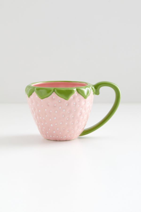 Slide View: 2: Strawberry Shaped Mug