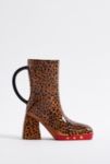 Thumbnail View 1: Leopard Print Platform Boot Mug 