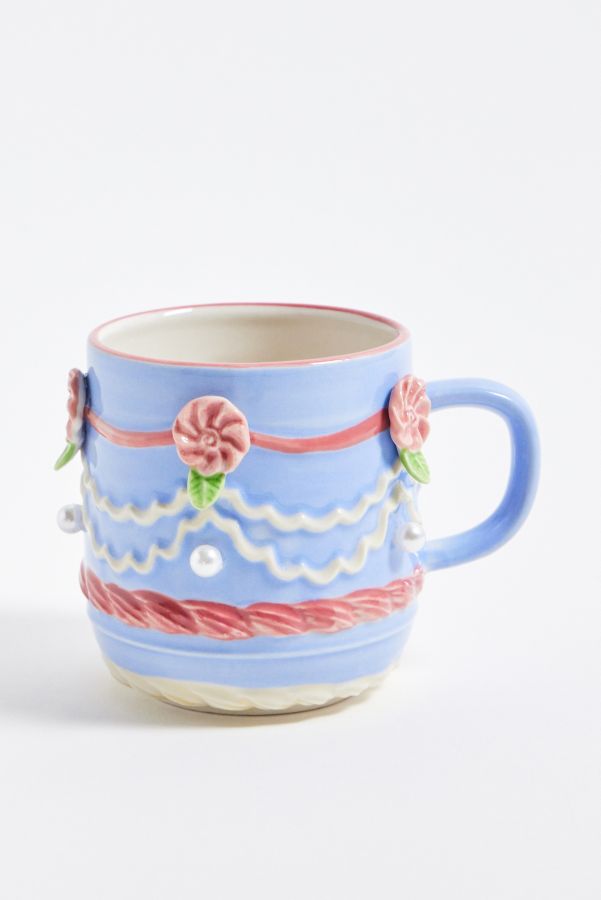 Vista diapositiva: 1: Blue Cake Mug