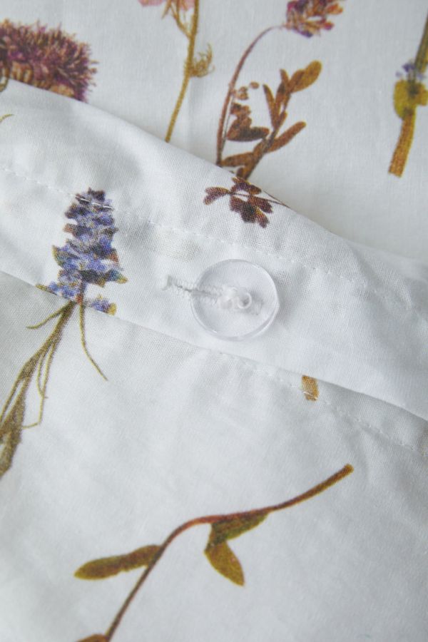 Vista diapositiva: 5: Pressed Flower Duvet Set 