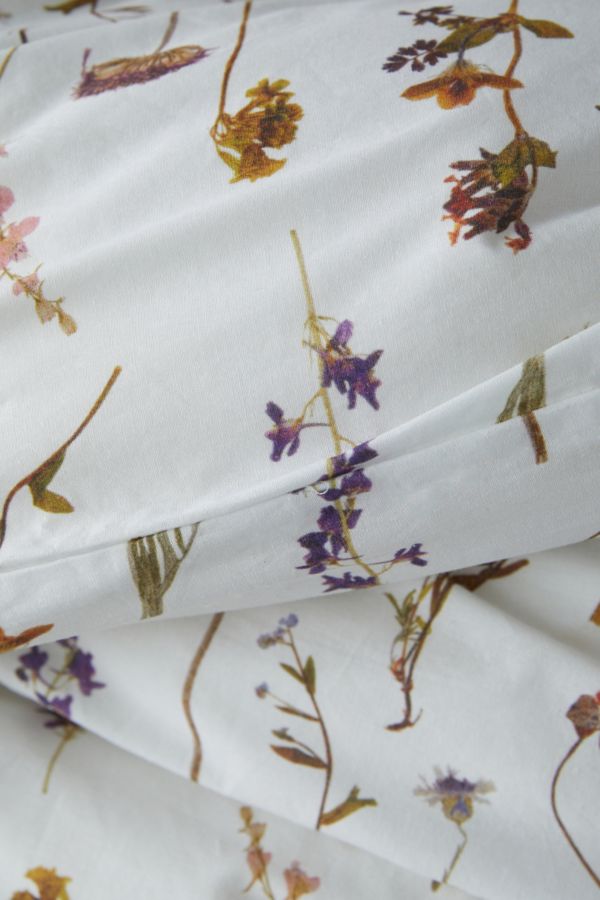 Vista diapositiva: 8: Pressed Flower Duvet Set 