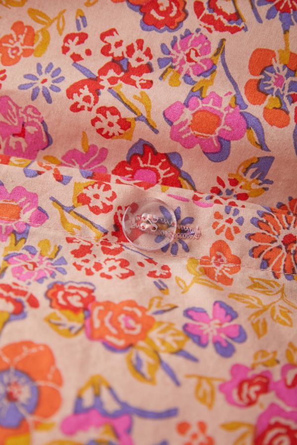 Slide View: 4: Abigail Floral Duvet Set