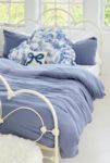 Thumbnail View 3: Washed Denim Crinkle Duvet Set