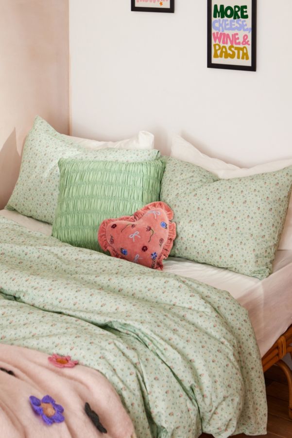 Slide View: 2: Sage Rosie Duvet Set