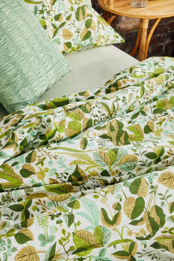 Slide View: 4: Ivy Greenery Duvet Set