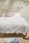 Thumbnail View 1: Cotton-Linen Bow Duvet Set