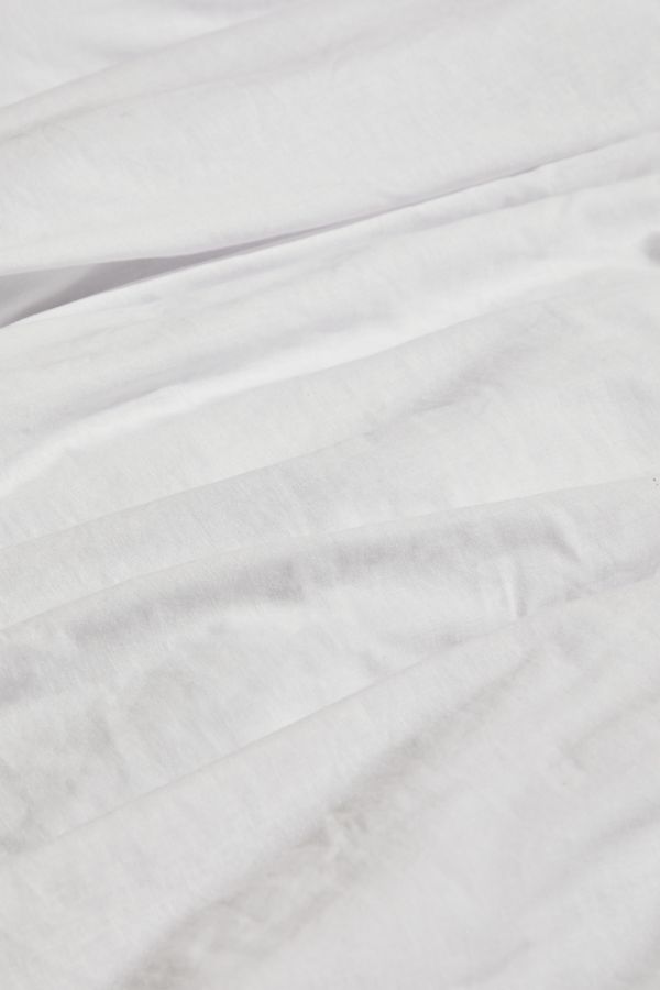 Slide View: 5: Cotton-Linen Bow Duvet Set