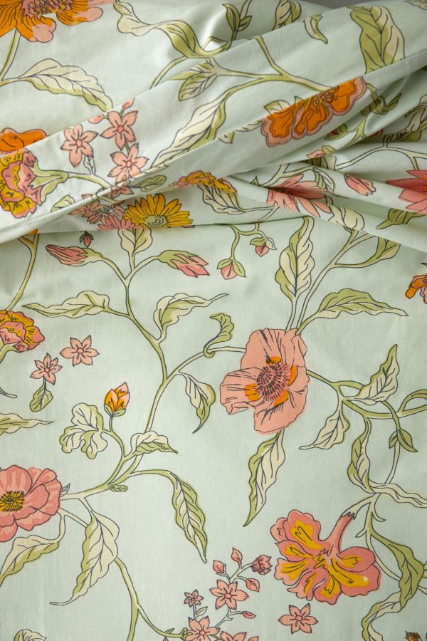 Slide View: 3: Ella Vine Floral Duvet Set