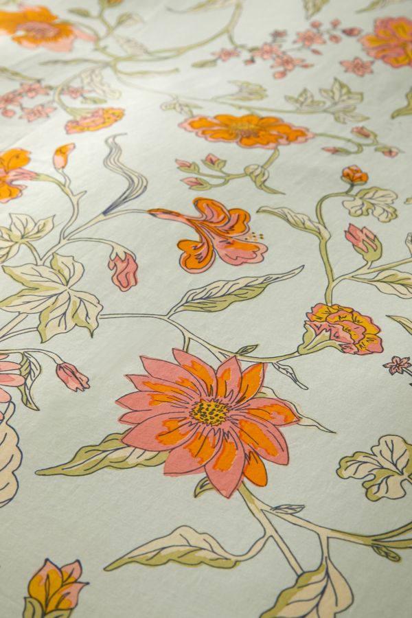 Slide View: 4: Ella Vine Floral Duvet Set