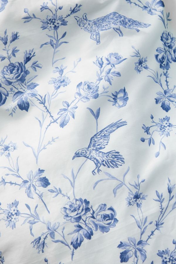 Slide View: 4: Blue Mystical Creatures Duvet Set