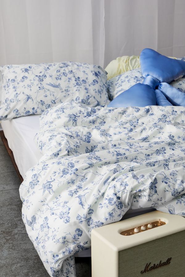 Slide View: 6: Blue Mystical Creatures Duvet Set