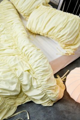 Buttermilk Cinched Duvet Set