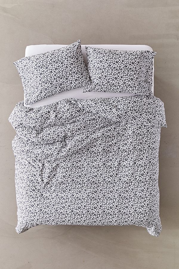 Leopard Duvet Cover Set Urban Outfitters Uk