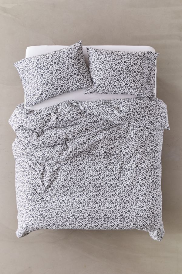 Leopard Duvet Cover Set Urban Outfitters Uk