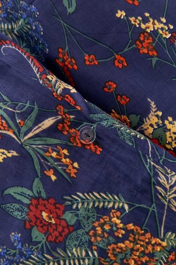 Indigo Floral Bouquet Duvet Cover Set | Urban Outfitters UK