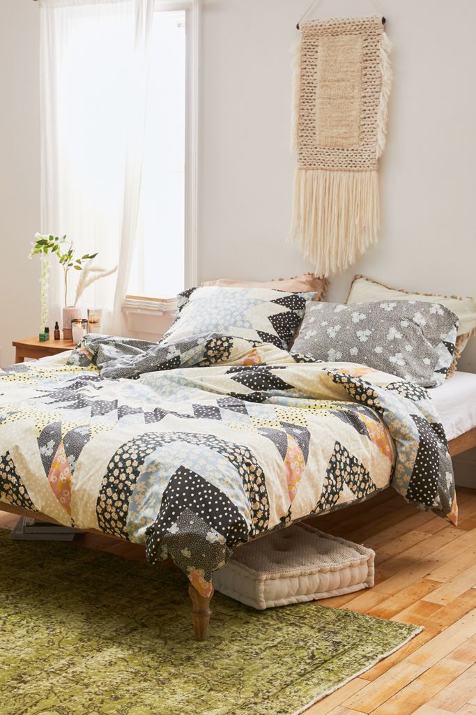 Patchwork Floral Duvet Cover Set Urban Outfitters UK