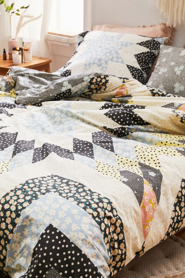 Patchwork Floral Duvet Cover Set Urban Outfitters Uk