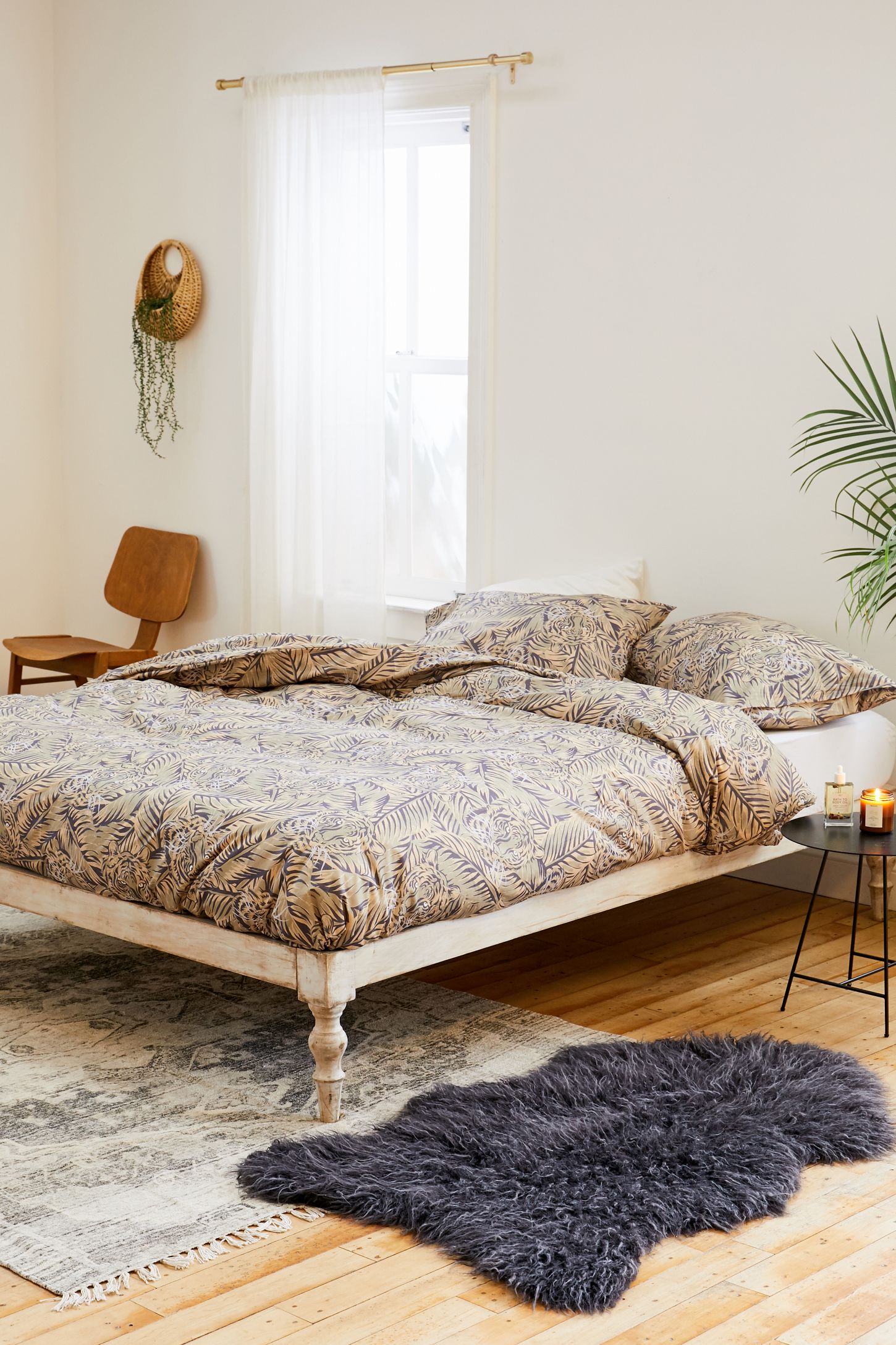 Hidden Tiger Duvet Cover Set Urban Outfitters Uk