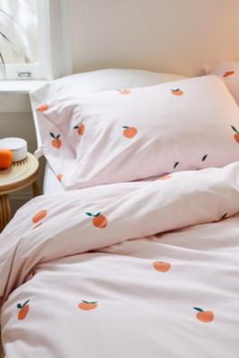 peach bedding