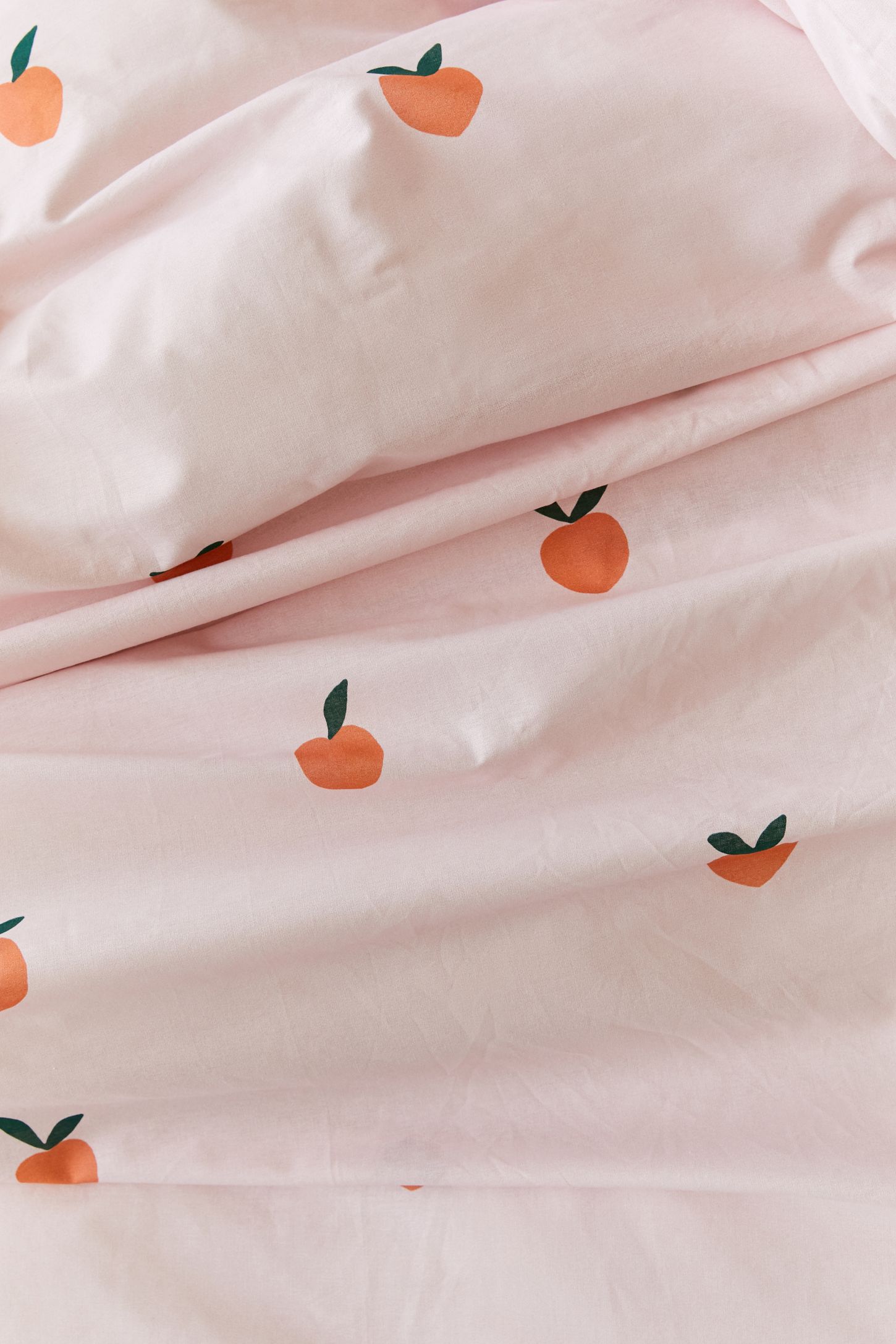 Pretty Peach Duvet Cover Set Urban Outfitters Uk