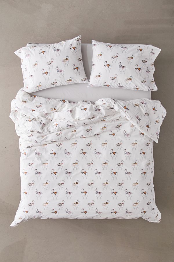 Alpaca Duvet Cover Set Urban Outfitters Uk