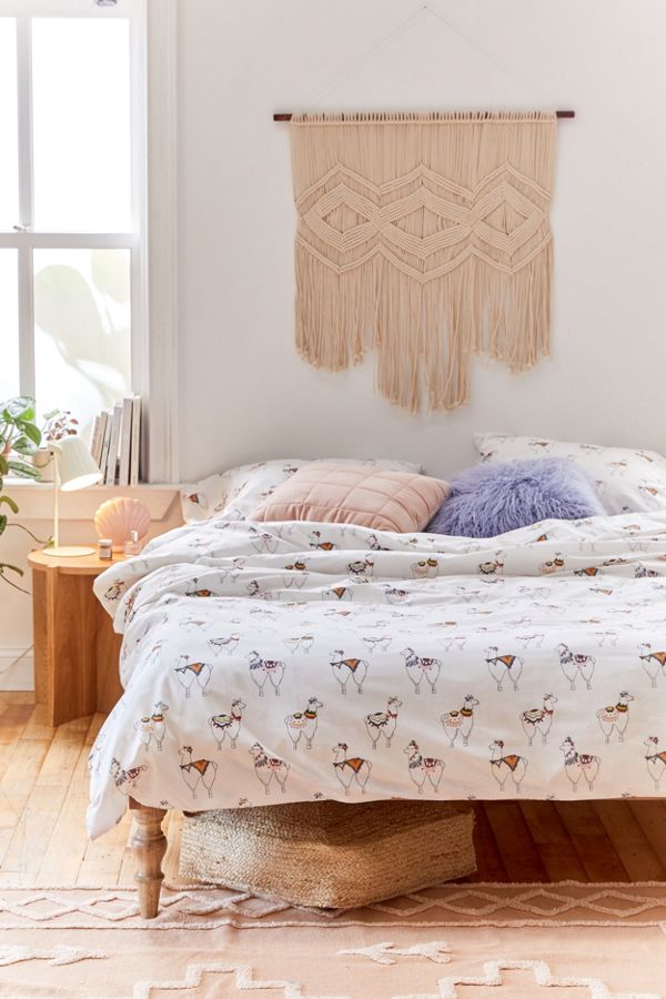 Alpaca Duvet Cover Set Urban Outfitters Uk