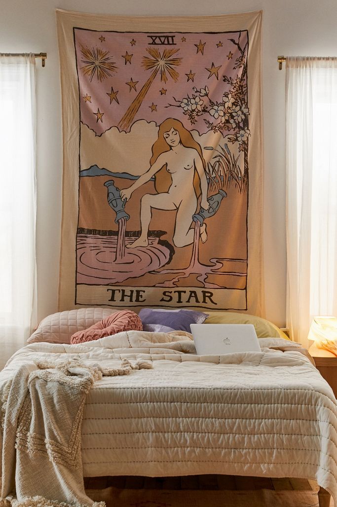 The Star Tarot Tapestry Urban Outfitters UK