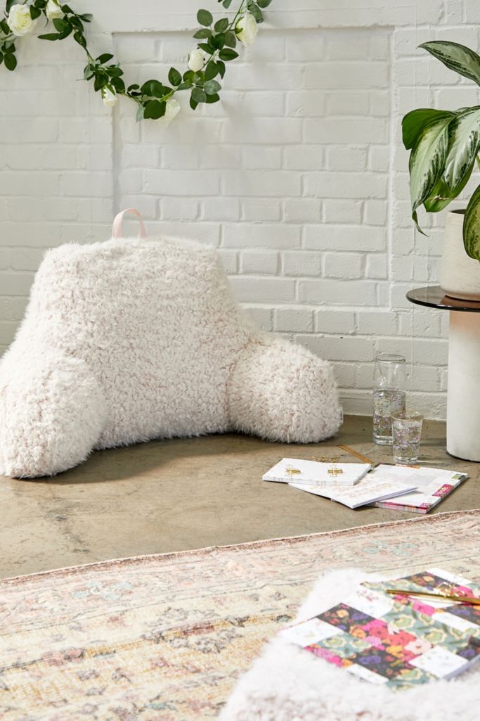 Pink Fluffy Boo Cushion | Urban Outfitters UK