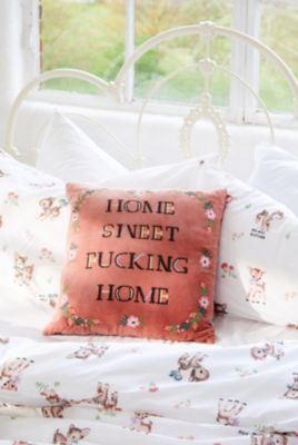 Home Sweet F*cking Home Cushion