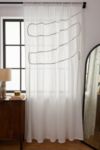 Vista en miniatura 3: White Gathered Chiffon Curtain