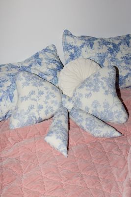 Coussin Nœud Imprimé Toile